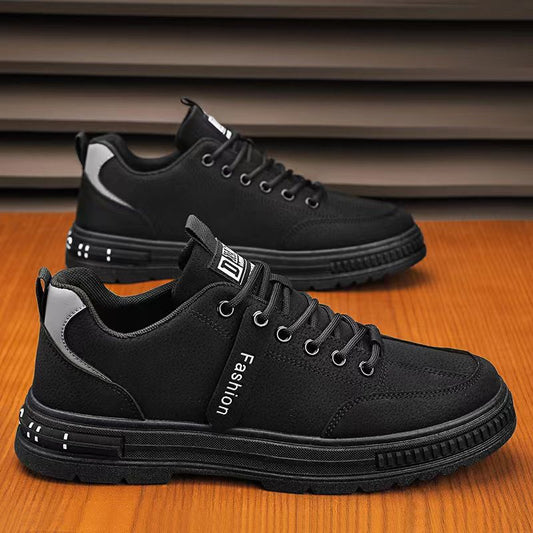 543-HAZ-00001 Full Black Shoes