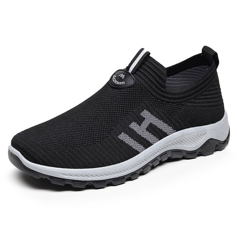 579-HAZ-00002 Black Sock Shoes