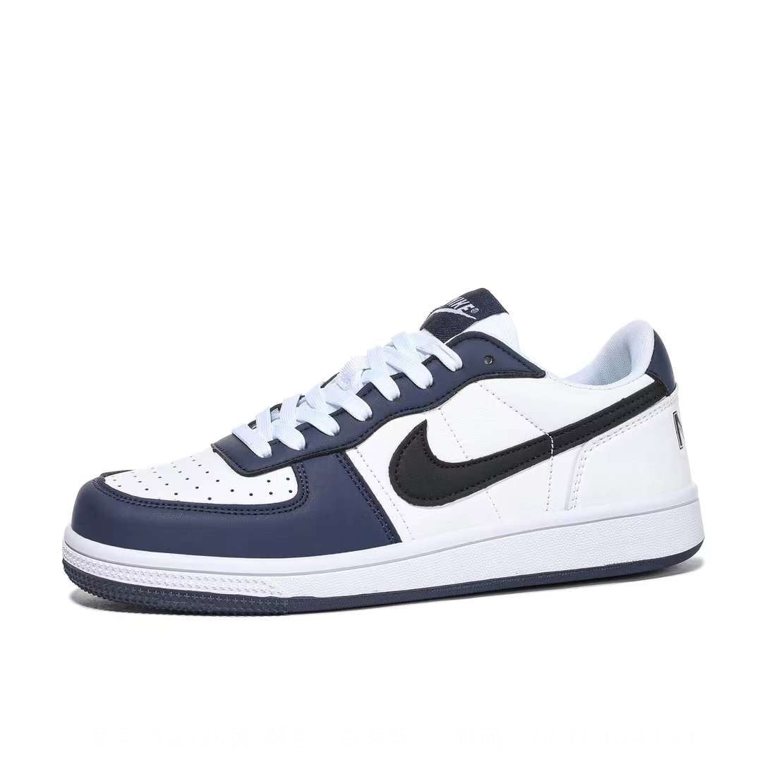 HAZBRAND000- White/Navy Blue Shoes