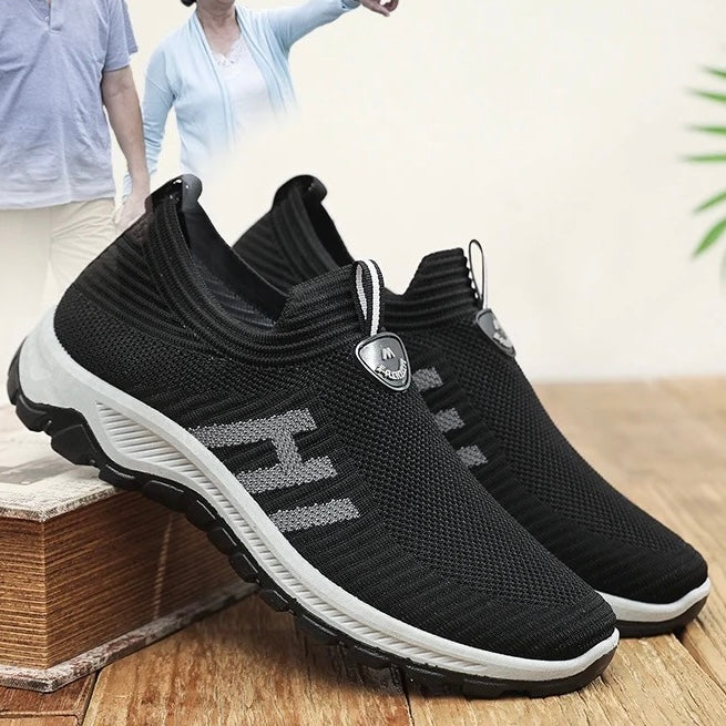 579-HAZ-00002 Black Sock Shoes