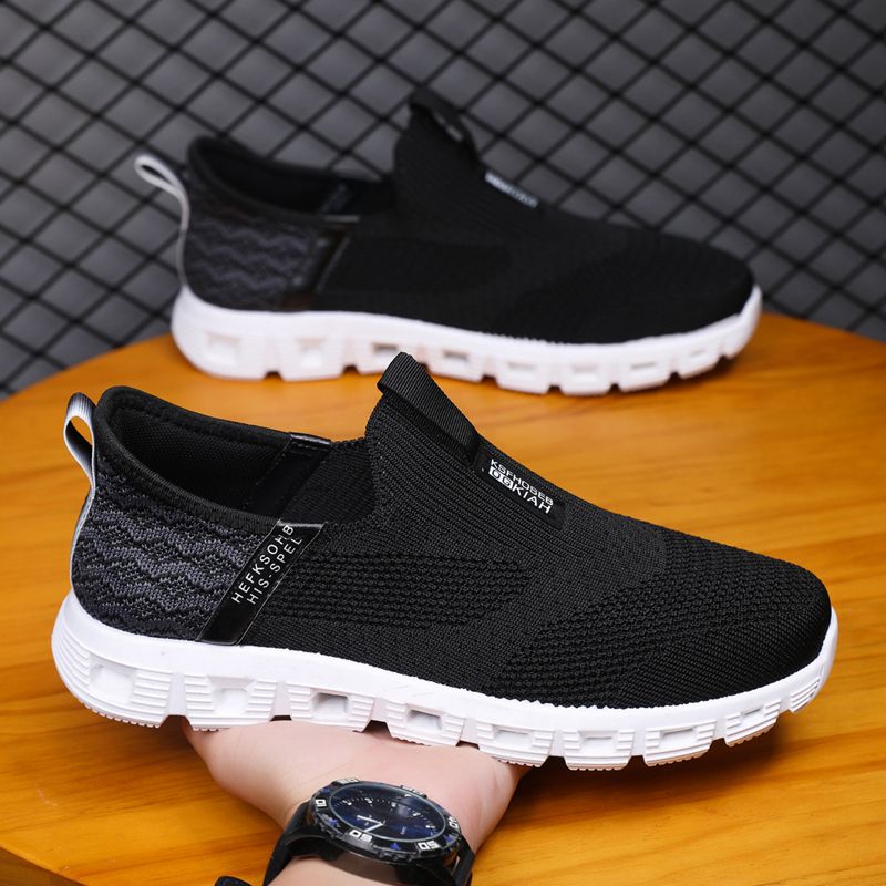 SALE! 684-HAZ-00001 Full Black Sock Shoes