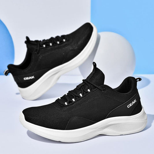 SALE! 674-HAZ-00000  Black With White Sole Shoes