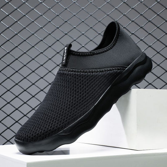 SALE! 673-HAZ-00000 Full Black Sock Shoes