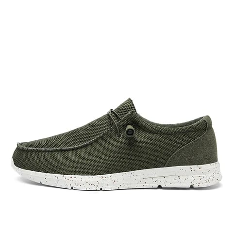 SALE! 308-HAZ-00000 Full Olive Green Shoes