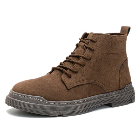 872-HAZ-00001 Full Brown Boots