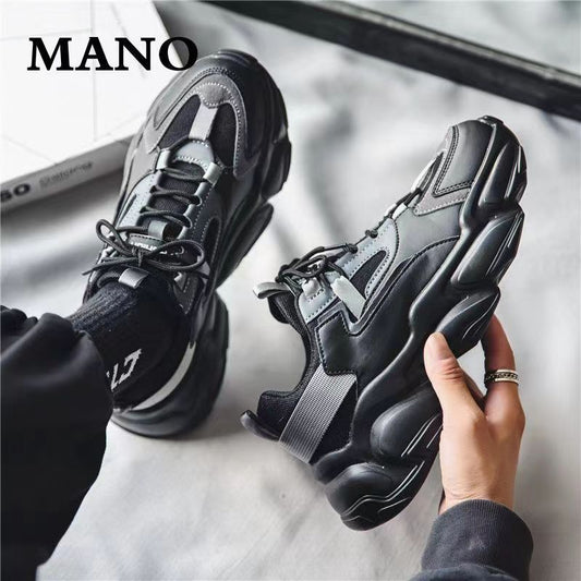 880-HAZ-00001 Full Black Shoes