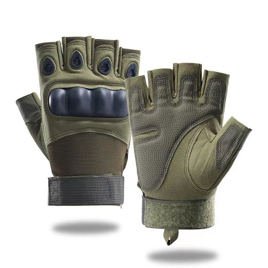 HAZ.Gloves.002 Olive Green Gloves