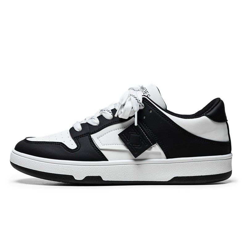 740-HAZ-00001 White And Black Shoes