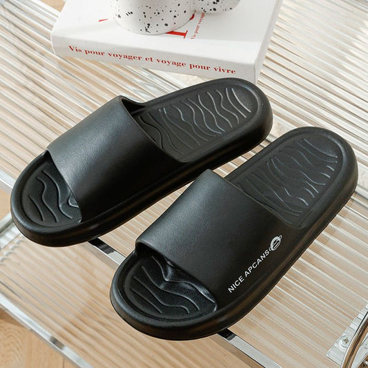 302/774-HAZ-00002 Black Slippers