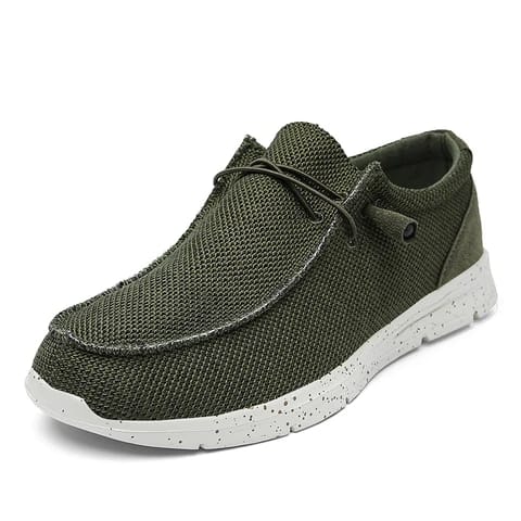 SALE! 308-HAZ-00000 Full Olive Green Shoes