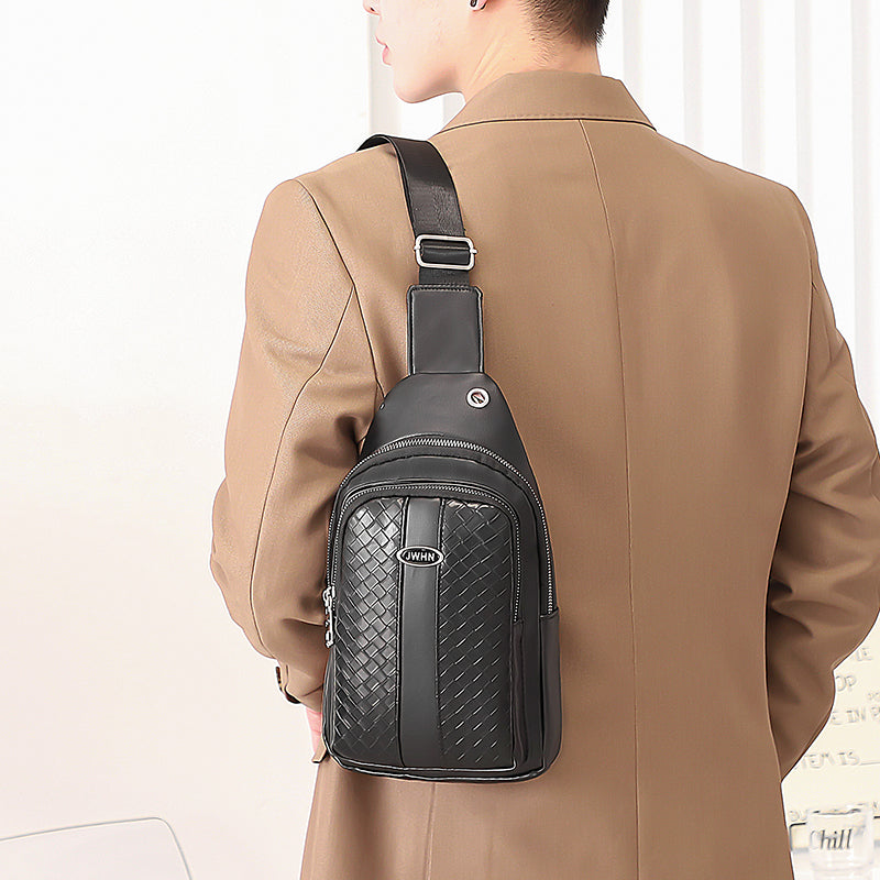 SALE! P-5/HAZ.Bag.002-Leather Chest Bag