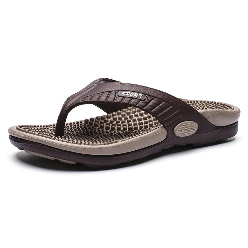 402-HAZ-00002 Brown Slippers