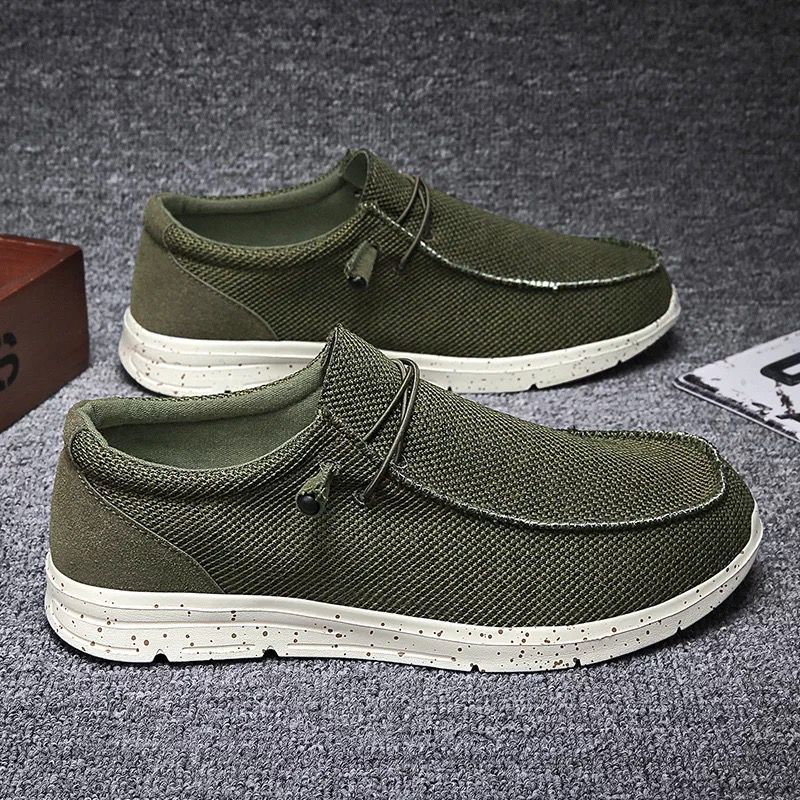 SALE! 308-HAZ-00000 Full Olive Green Shoes