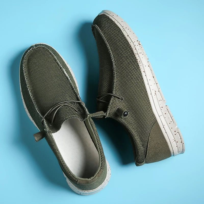 SALE! 308-HAZ-00000 Full Olive Green Shoes